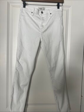 Women’s White High Rise Jean Leggings